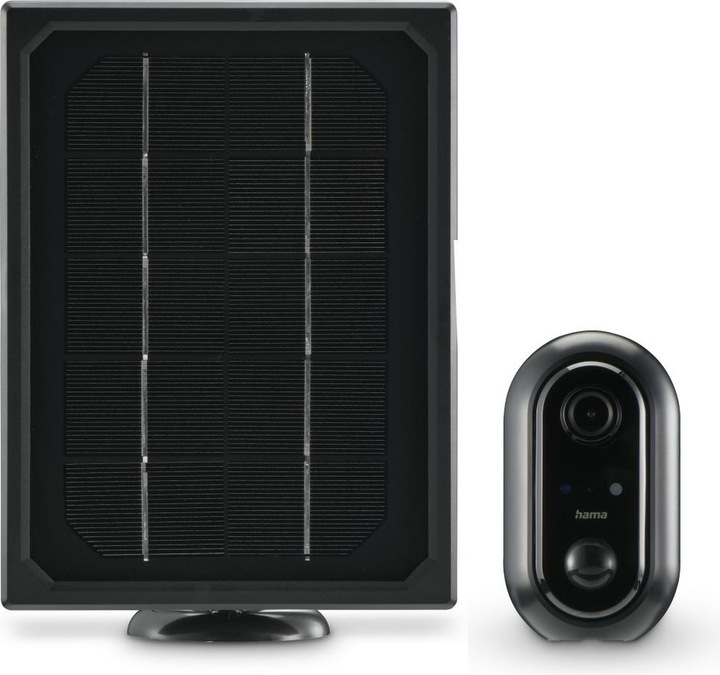 Produktbild Hama Überwachungskamera, WLAN-Kamera outdoor, Akku, Solar, Aufzeichnung, 1080p (1920 x 1080 Pixels)