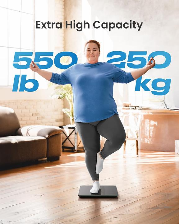 Actual product image Renpho Digitale Personenwaage mit 250 kg Kapazität (250 kg)