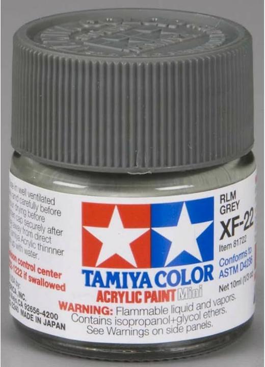 Image du produit Tamiya M-Acr.XF-22 RLM Gris