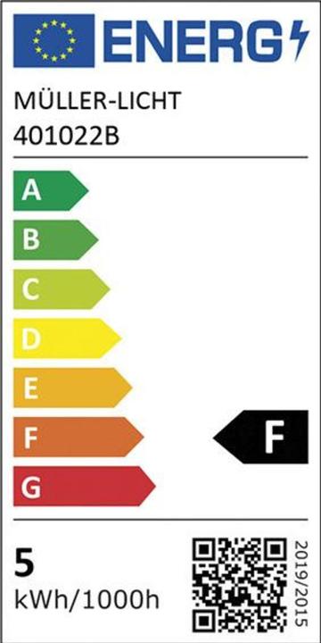 Energie-Label Müller Licht LED Reflektor (E14, 470 lm, 1x)