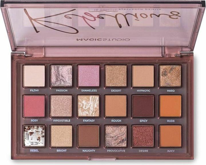 Actual product image IDC Institute EYESHADOW PALETTE rebellious 1 u