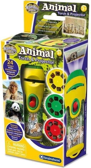 Actual product image Brainstorm Animal Torch & Projector