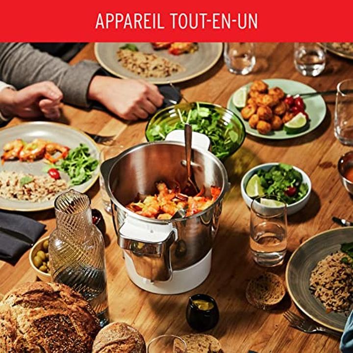 Immagine prodotto Moulinex Robot da cucina con 18 programmi, bilancia integrata, touchscreen e app gratuita