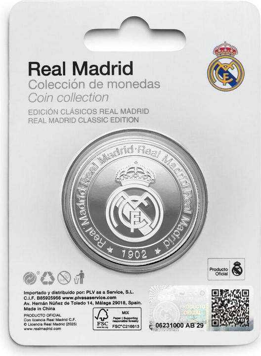 Immagine prodotto Real Madrid Berbabeu Silver coin