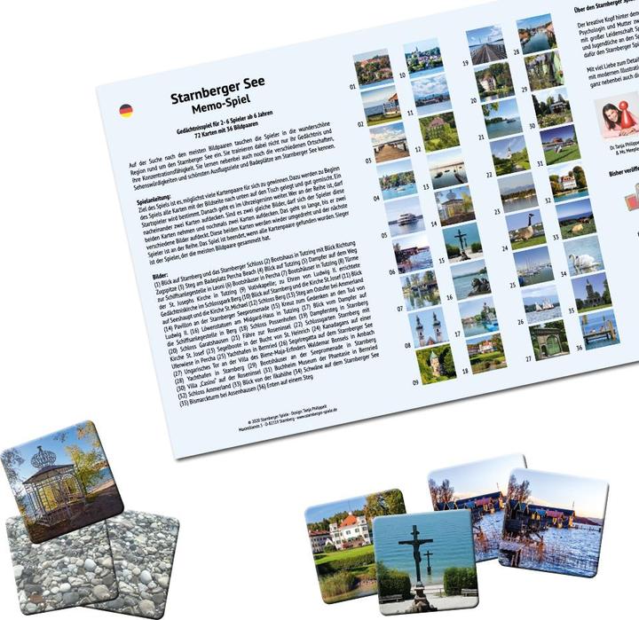 Image du produit Starnberger Spiele Jeu de mémoire sur le lac de Starnberg (Allemand)