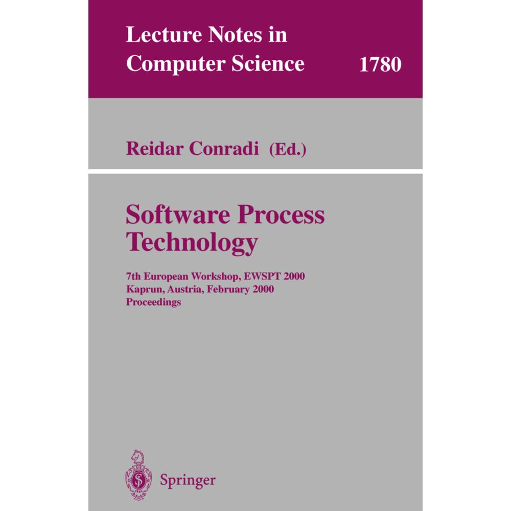Software Process Technology, Fachbücher von Reidar Conradi