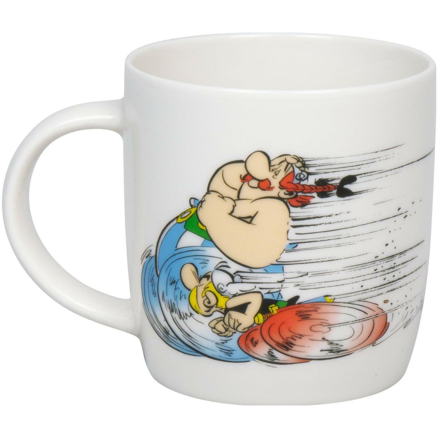 6x Könitz, Tasse, Kaffeebecher Asterix Rennen (400 ml, 1 x)
