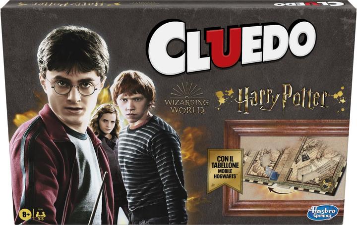 Productafbeelding Hasbro Gaming Cluedo: Tovenaarswereld Harry Potter Editie Bordspel (Italiaans)