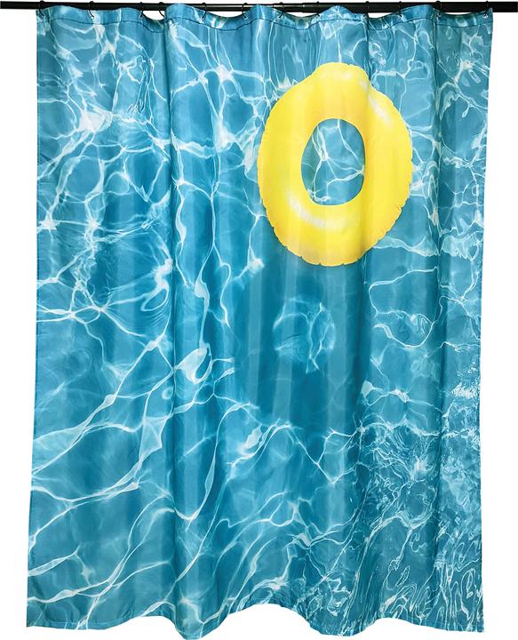 spirella Walter textile shower curtain 180x200 (180 x 200 cm)