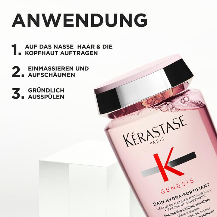 Produktbild Kérastase Genesis Bain Hydra-Fortifiant (250 ml, Flüssiges Shampoo)