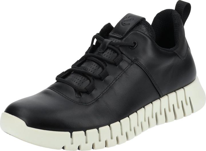 Immagine prodotto Ecco Herren Schnürschuhe Sportlich Gummisohle schwarz (40)
