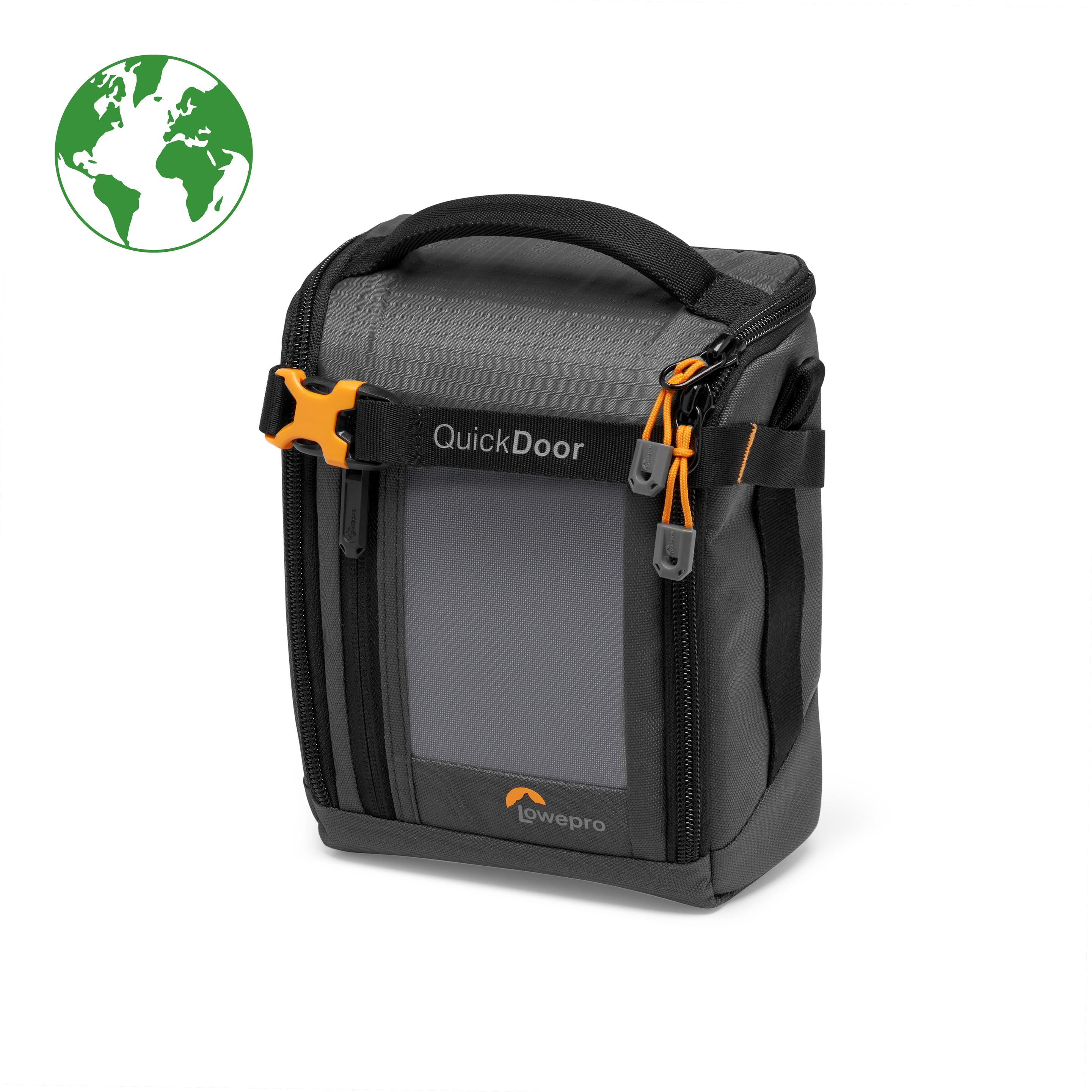 Lowepro GearUp Creator Box M II Green Line (Kamera Beutel, 2 l), Kameratasche, Grau