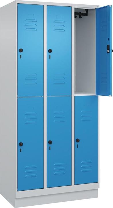 Actual product image C+P Double-decker locker Classic PLUS (90 cm, 195 cm)