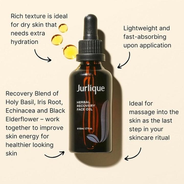 Actual product image Jurlique Herbal Recovery Face Oli 50 ml (50 ml)