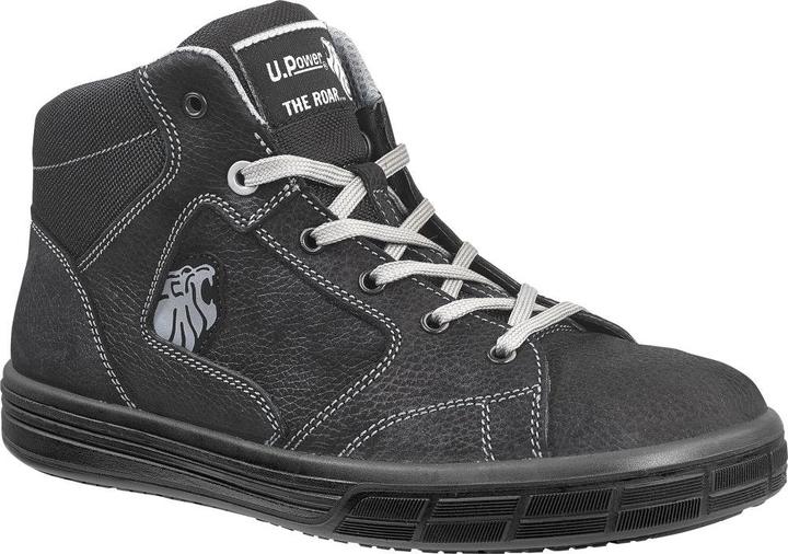 Actual product image U-Power Safety boot Lion size 41 black S3 SRC EN ISO 20345 leather (S3, 41)