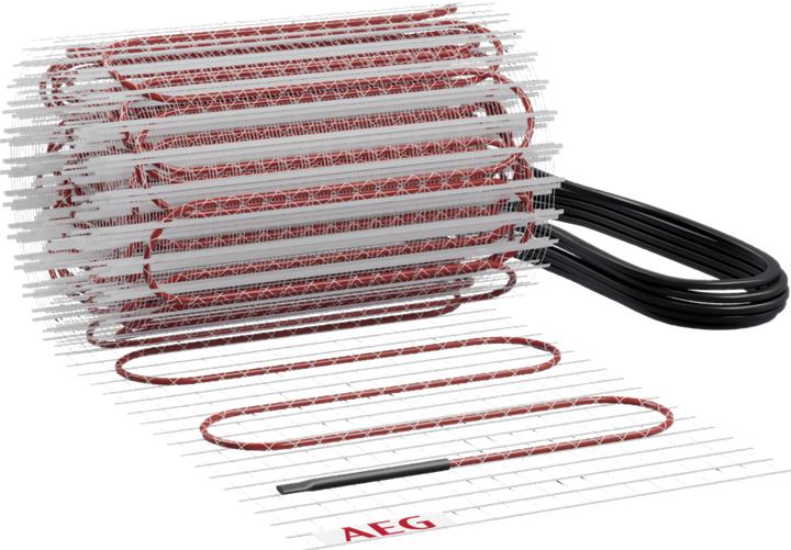 AEG Haustechnik Wellness Thermo Boden TBSG 200/1.1, elektr. FBH, Heizmatte 1,1 m², begehbare Duschen, Sitzflächen