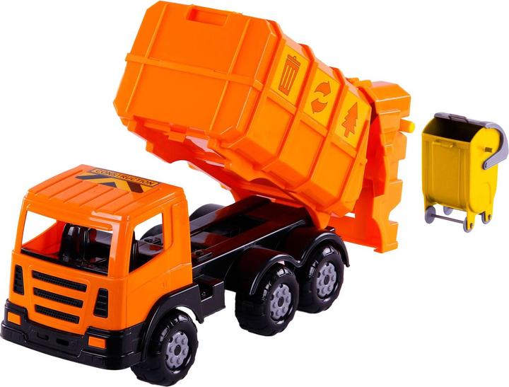 Produktbild Polesie Cavallino XL Müllwagen Orange, 42cm