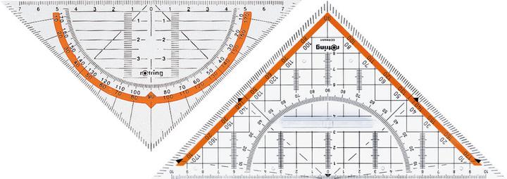 Actual product image Rotring Centro Geo Triangle (160 mm)