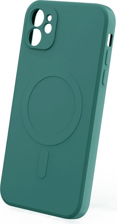 Actual product image OEM Simple Color Mag case for iPhone 11 dark green (Apple iPhone 11)