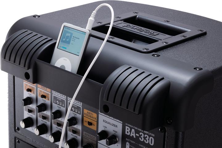 Produktbild Roland BA-330, Batterie-Verstärker, schwarz (30 W)