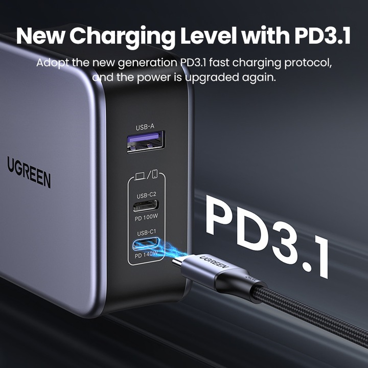 Produktbild Ugreen Nexode Bundle (140 W)