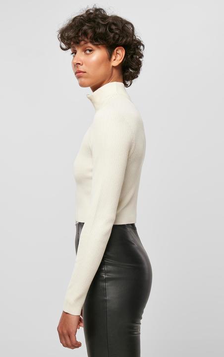 Produktbild Urban Classics Ladies Cropped Rib Knit Zip Cardigan - 19407 (XS)