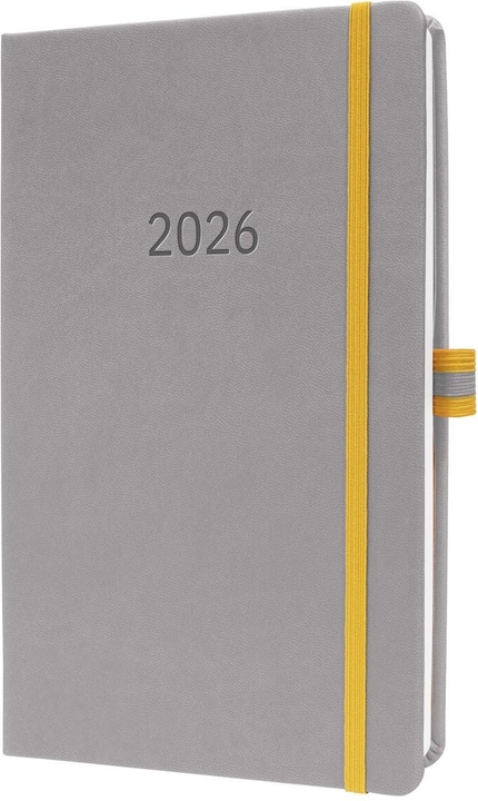 Produktbild Sigel Wochenkalender Linescape 2026, ca. A5, hellgraug/elb (Englisch)