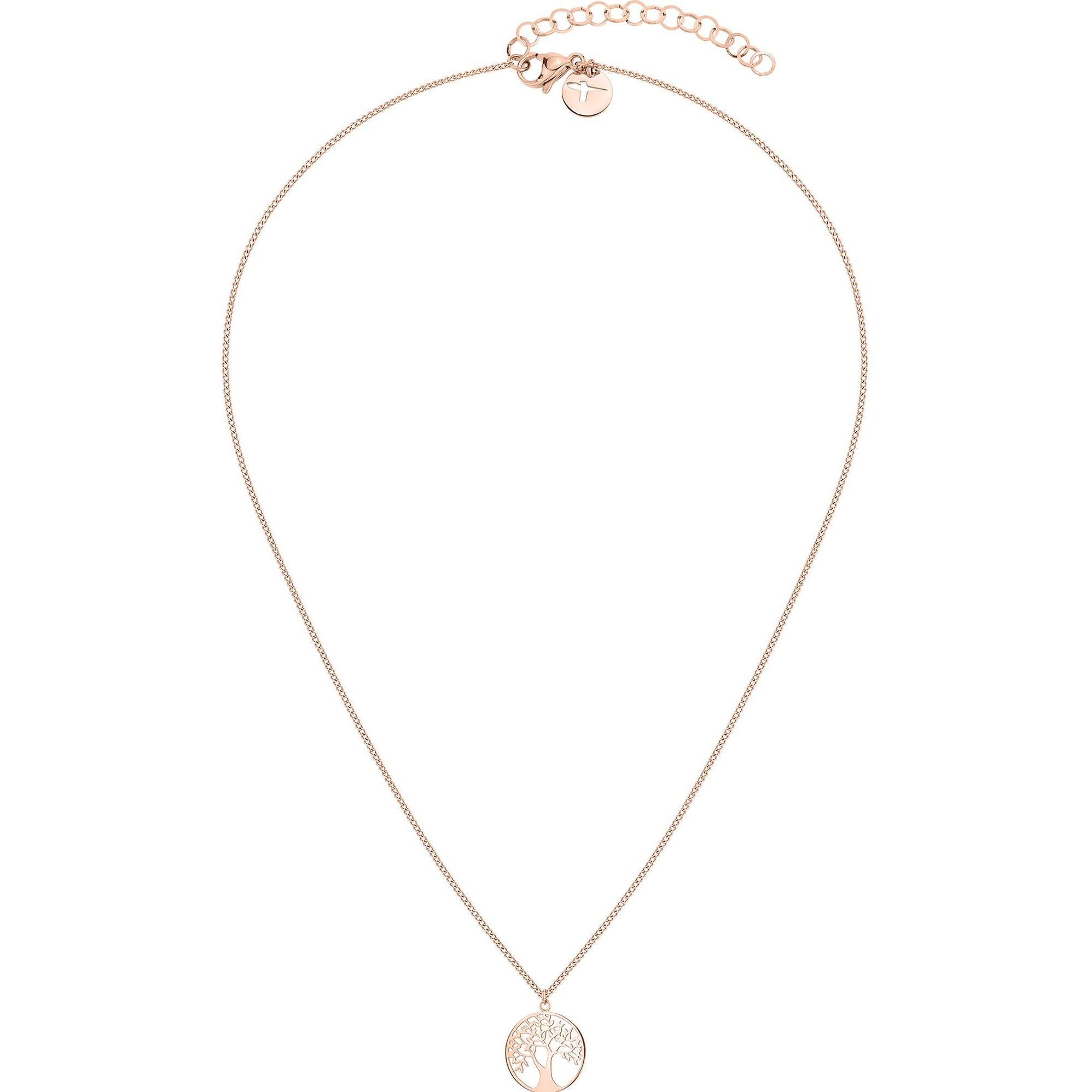 Thumbnail - Tamaris, Halsschmuck, Elegant bronze necklace Tree of Life TJ-0091-N-45 (L), (Edelstahl, 40 cm)