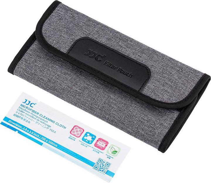 Produktbild JJC FP K4S Grey Filter Pouch holds 4 filters up to 58mm (58 mm)