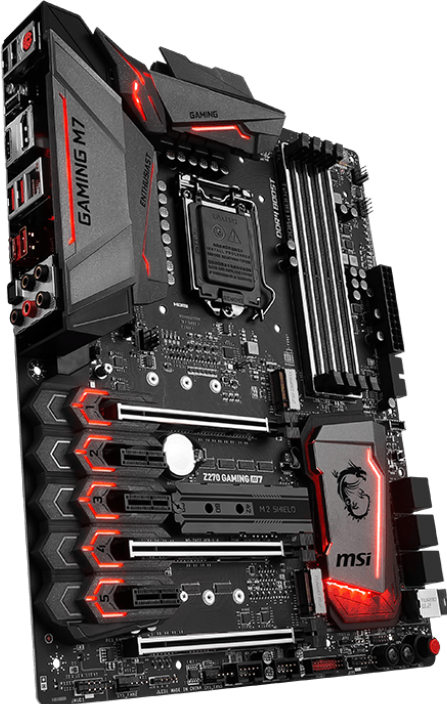 Image du produit MSI Z270 Gaming M7 (LGA 1151, Intel Z270, ATX)