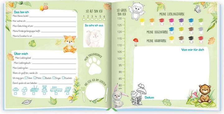 Produktbild Freundebuch Meine Kindergartenf (Deutsch)