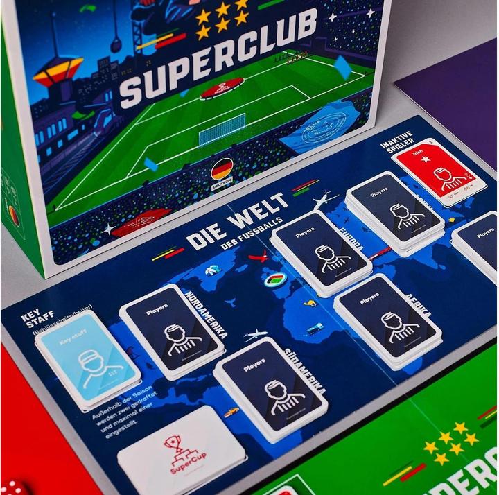 Superclub Football Manager  - Gioco da tavolo (Tedesco)