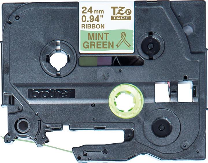 Actual product image Brother TZe-RM54 (2.40 cm, Green)