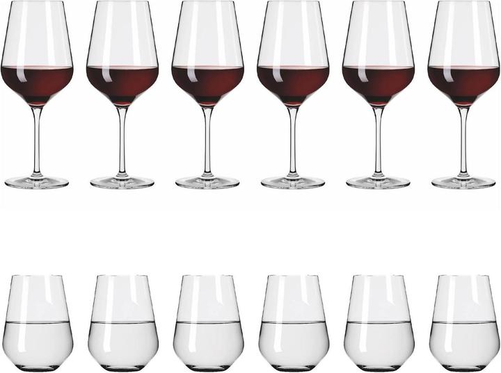 Actual product image Ritzenhoff Red Wine & Water Glasses Light White Aurelie (54 cl, 12 Glasses, Red wine glasses)