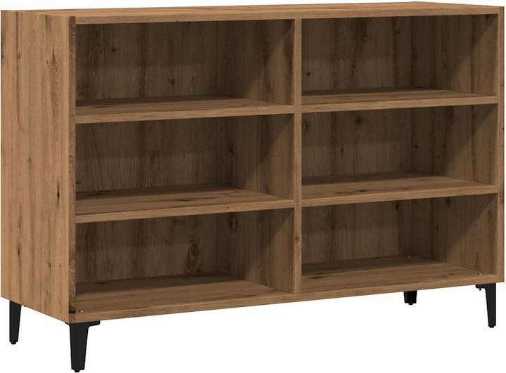 Image du produit vidaXL Sideboard Artisan-Eiche 103,5x35x70 cm Holzwerkstoff (103,5 x 35 x 70 cm)