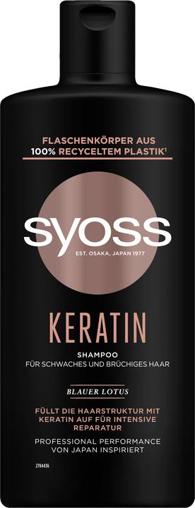 Actual product image Syoss Keratin (440 ml, Liquid shampoo)