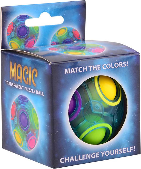 Actual product image Johntoy Semi-transparent magic puzzle ball