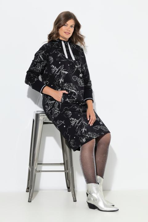 Produktbild Laurasøn Sweatkleid, Langarm, Leistentaschen, OEKO-TEX (44, 46)