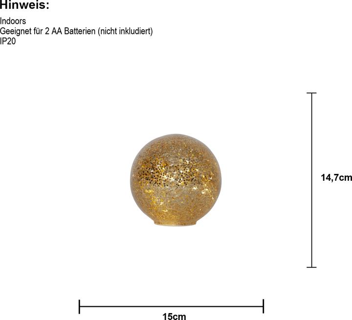 Image du produit Star Trading Décoration en verre Star Fall