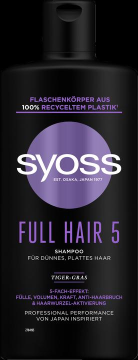 Image du produit Syoss Shampooing Full Hair 5 (440 ml, Shampoing liquide)