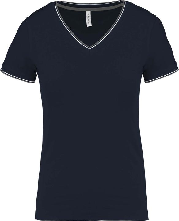 Actual product image Kariban Maille Piquée Col V (XS)