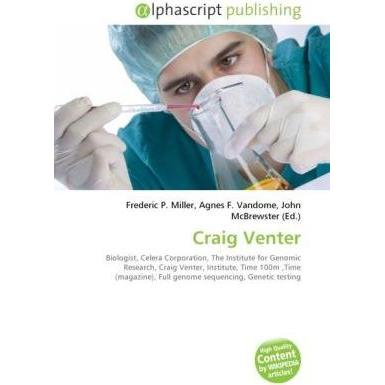 Craig Venter, Fachbücher