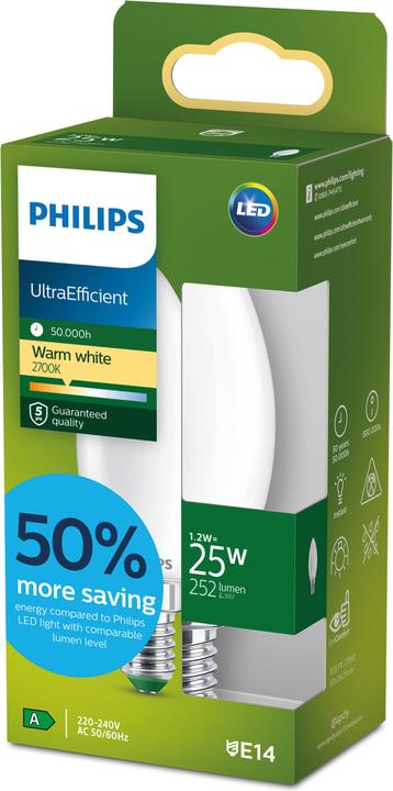 Actual product image LED Ultra Efficient EyeComfort (E14, 252 lm, 1 x)