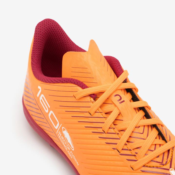 Image du produit Kipsta Chaussures de football à crampons MG pour enfants avec lacets - 160 orange (35)