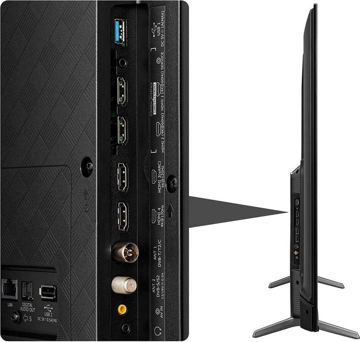 Image du produit Hisense 55E7KQ PRO (55", QLED, 4K, 2023)