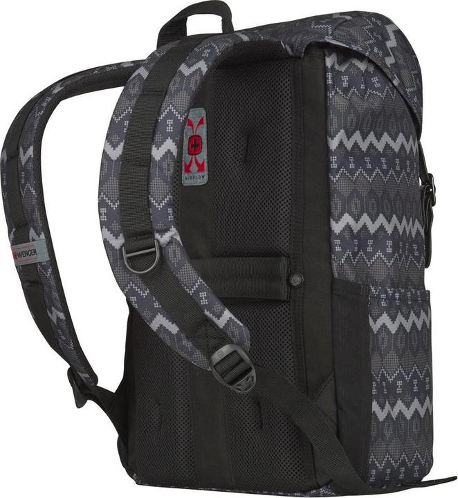 Actual product image Wenger Travel Backpack Cohort 606475 Black Native Print (16", Universal)