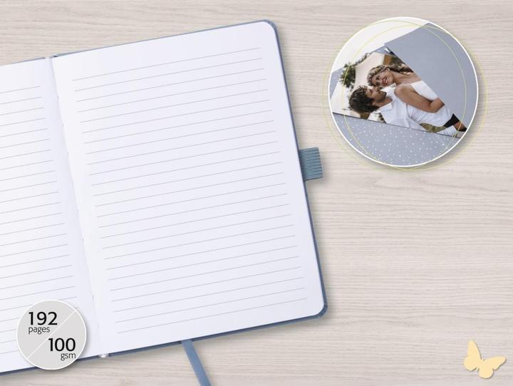 Actual product image Jolie Notebook (A5, Lined, Hardcover)