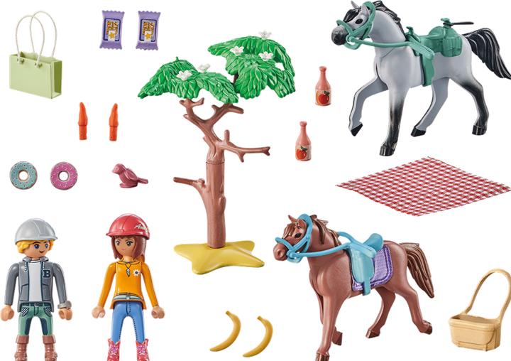 Actual product image Playmobil Reitausflug an den Strand mit Amelia und Ben (71470, Playmobil Horses of Waterfall)