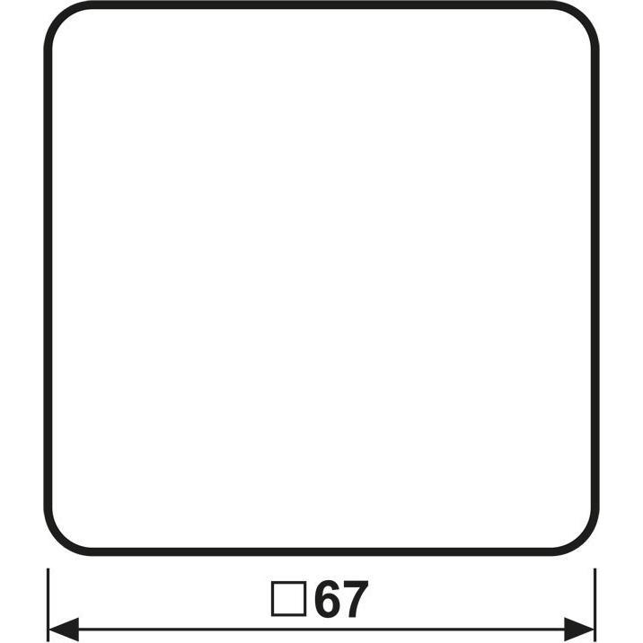 Thumbnail - JUNG, Zubehör Schalterprogramm, Wippe Schalter CD pt glz Licht CD590LPT