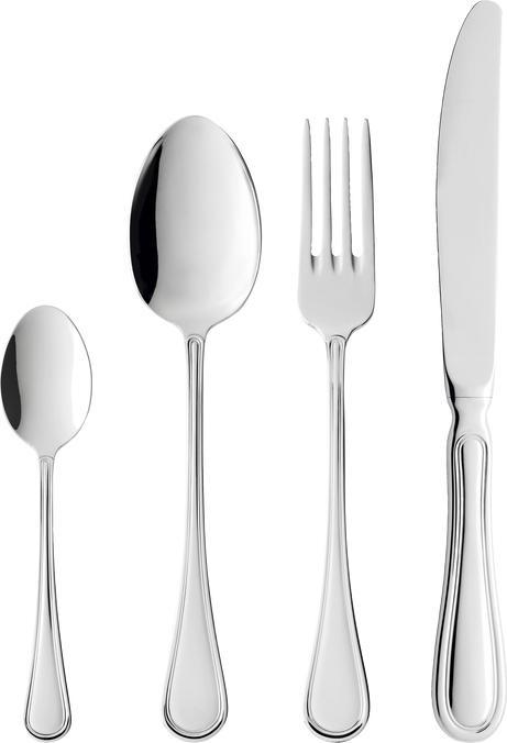 Gense Oxford Bestickset 16 delar flatware set 16 pc(s) Satin steel (16 pcs, Set de couverts)